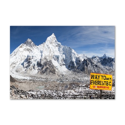 Print on acrylic Mount Everest