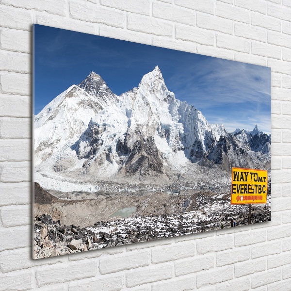 Print on acrylic Mount Everest