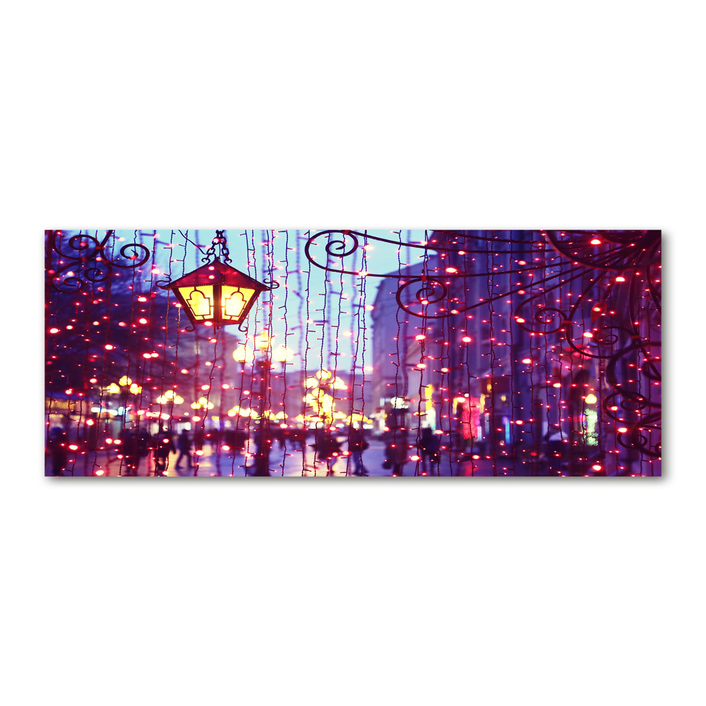 Acrylic print Lights in the city