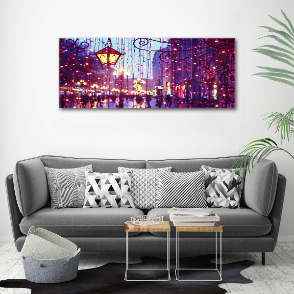 Acrylic print Lights in the city