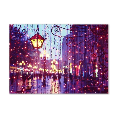 Acrylic print Lights in the city