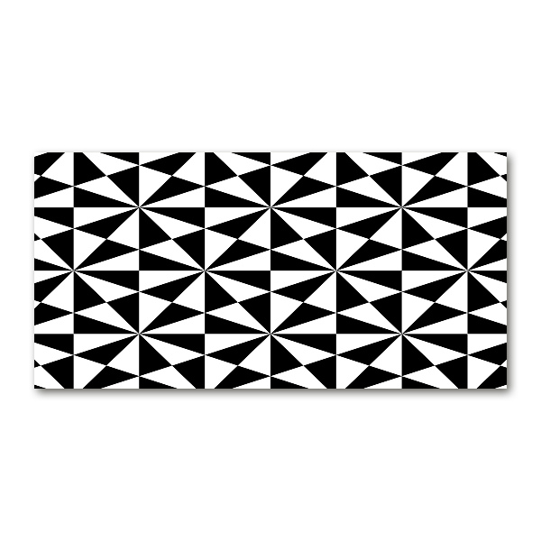 Print on acrylic Geometric background