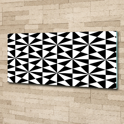 Print on acrylic Geometric background