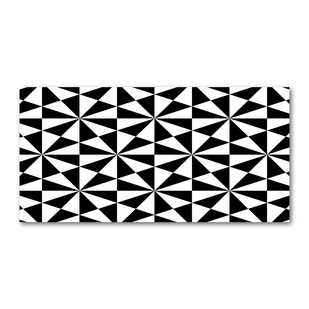 Print on acrylic Geometric background