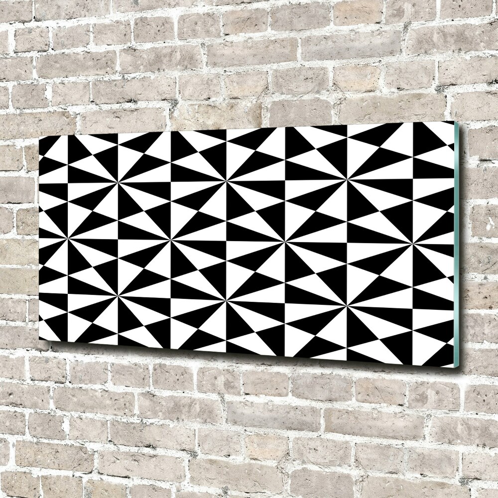 Print on acrylic Geometric background