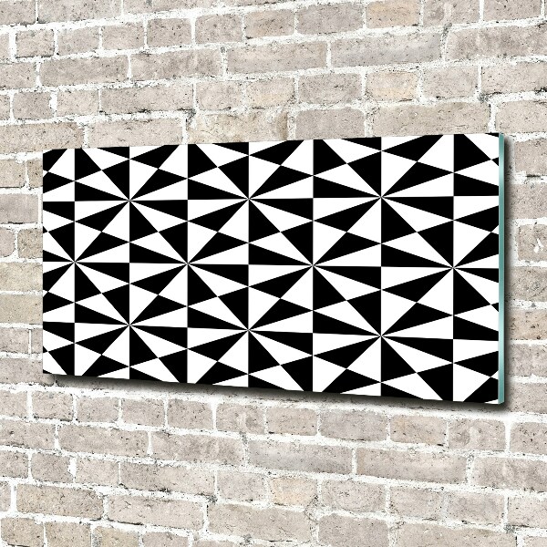 Print on acrylic Geometric background