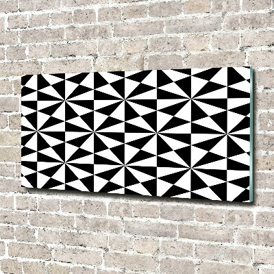 Print on acrylic Geometric background