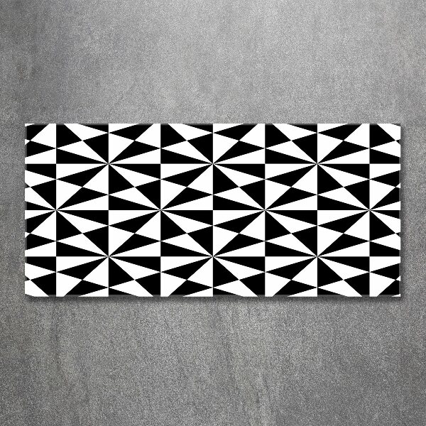 Print on acrylic Geometric background