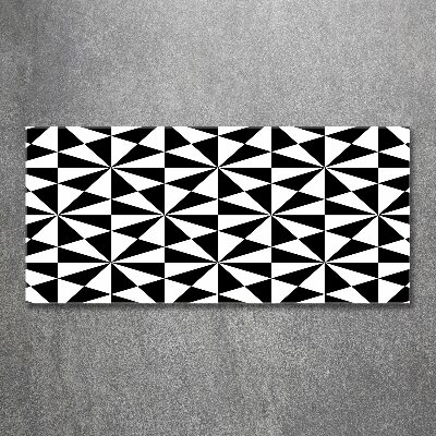 Print on acrylic Geometric background