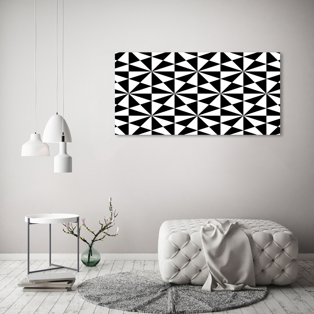 Print on acrylic Geometric background