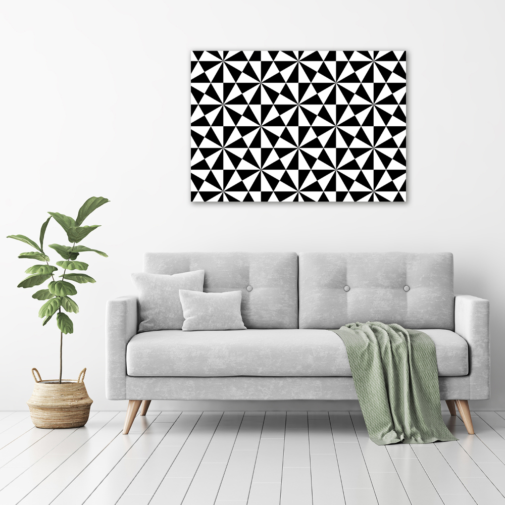 Print on acrylic Geometric background