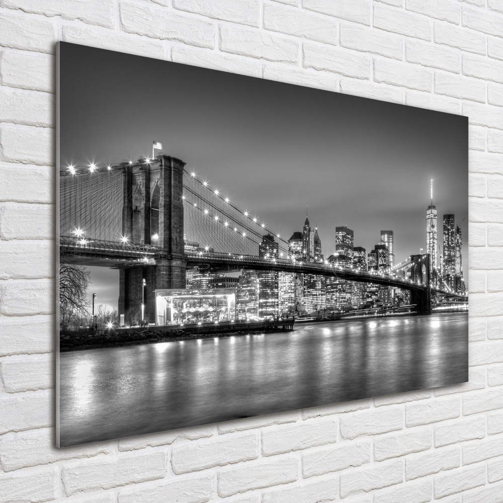 Print on acrylic Brooklyn bridge