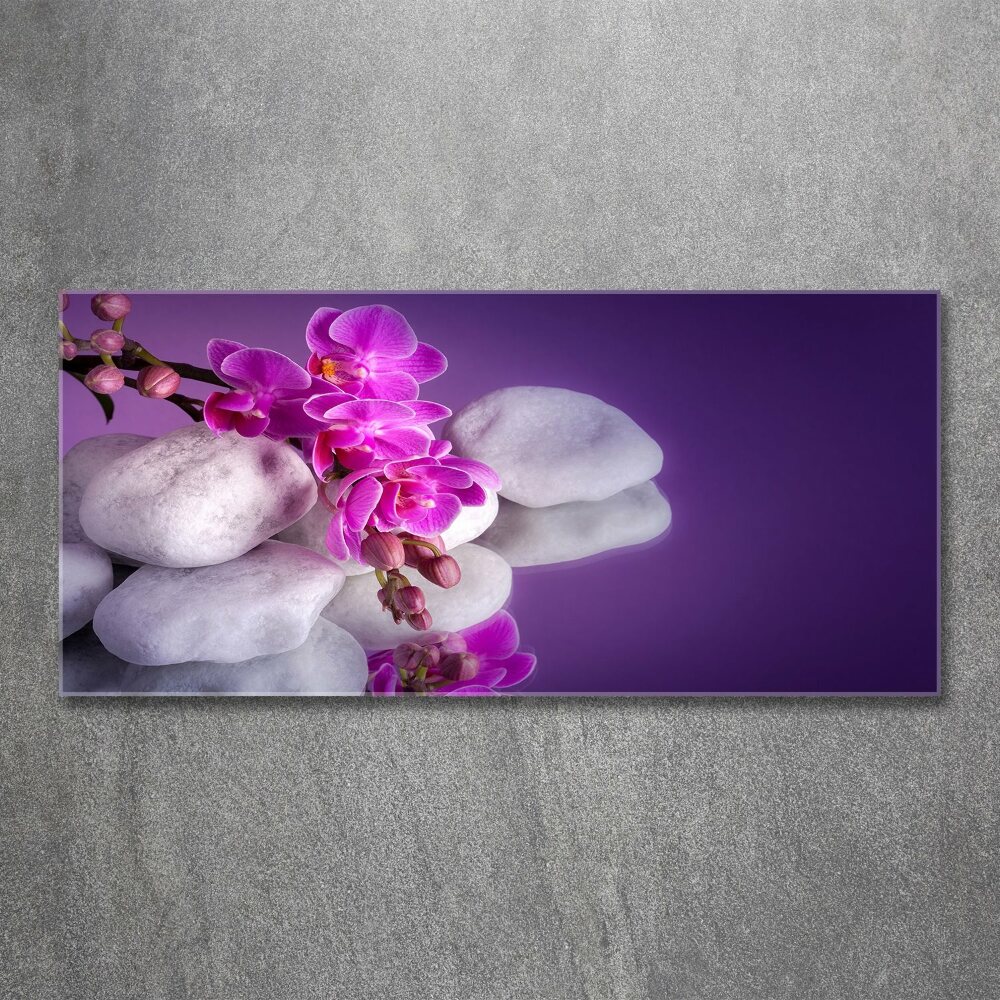 Acrylic wall art Orchid