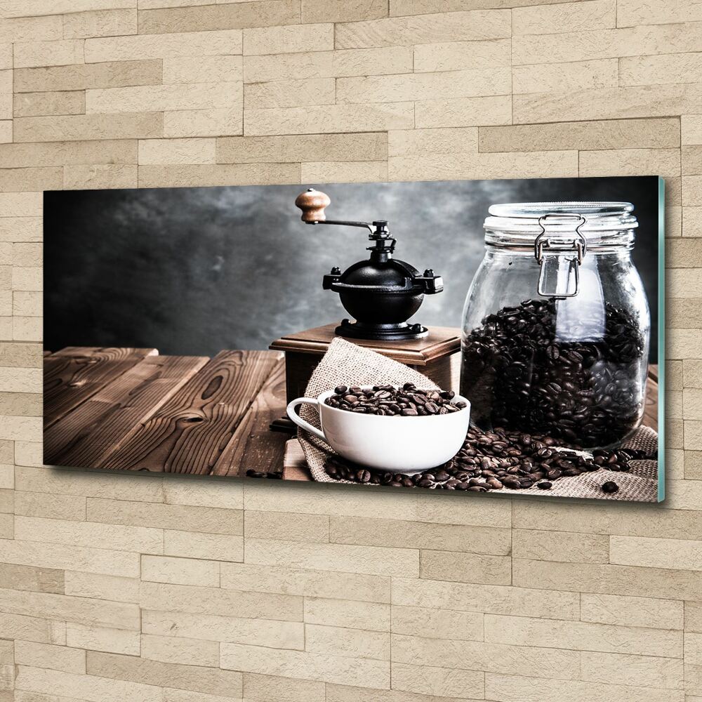 Acrylic wall art Coffee grinder