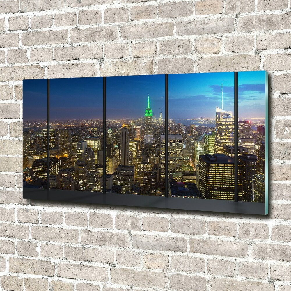 Print on acrylic New York at night