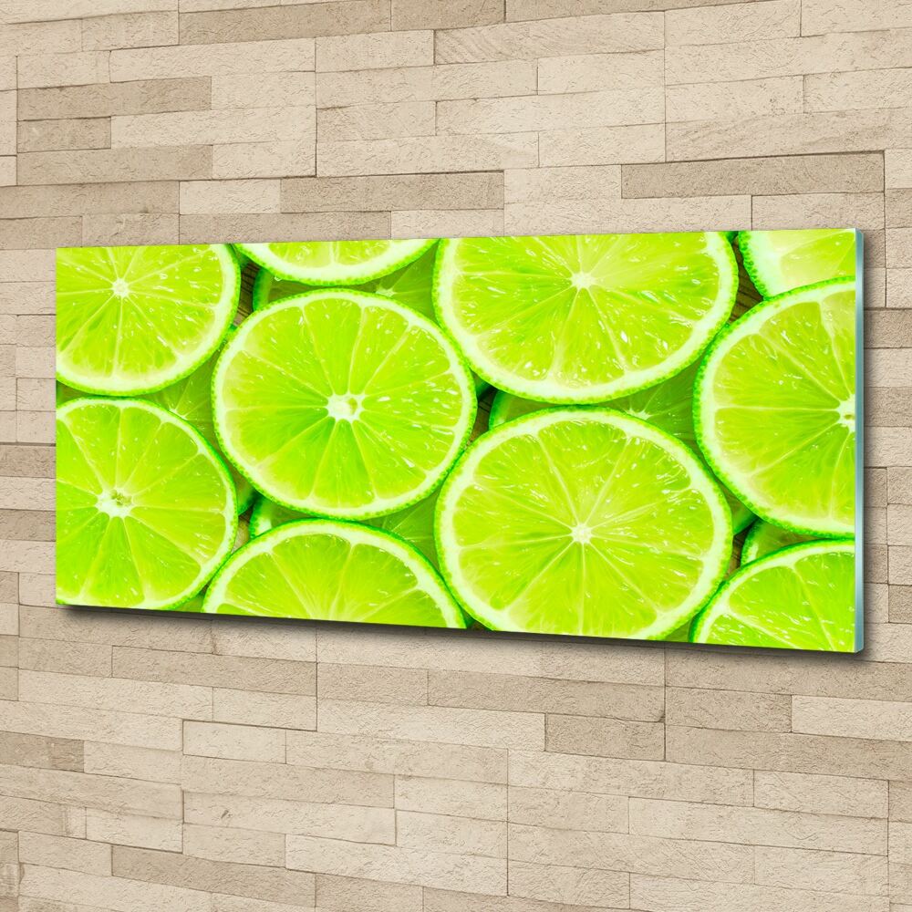 Wall art acrylic Lime