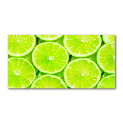 Wall art acrylic Lime