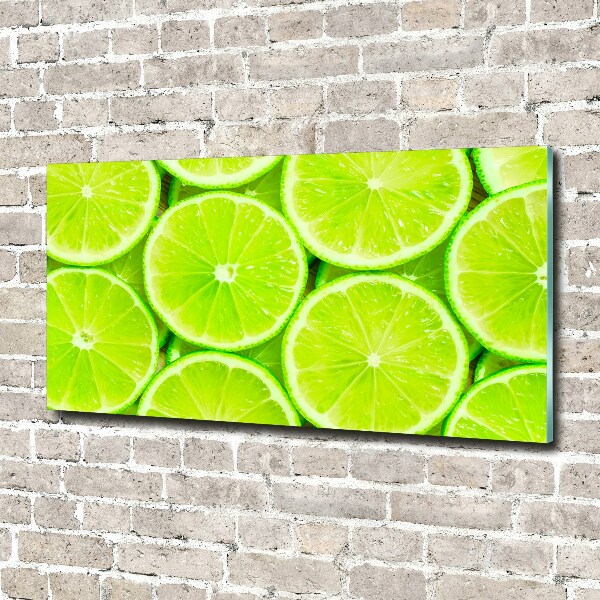 Wall art acrylic Lime