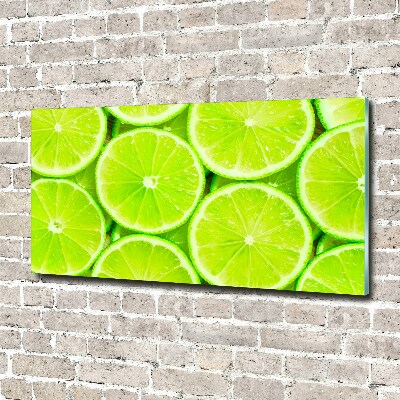 Wall art acrylic Lime