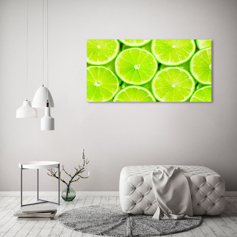 Wall art acrylic Lime