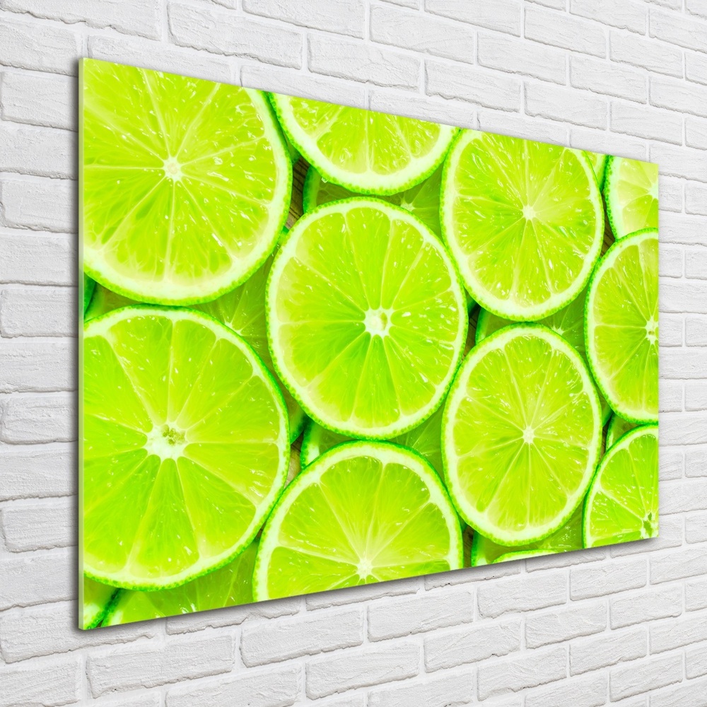 Wall art acrylic Lime