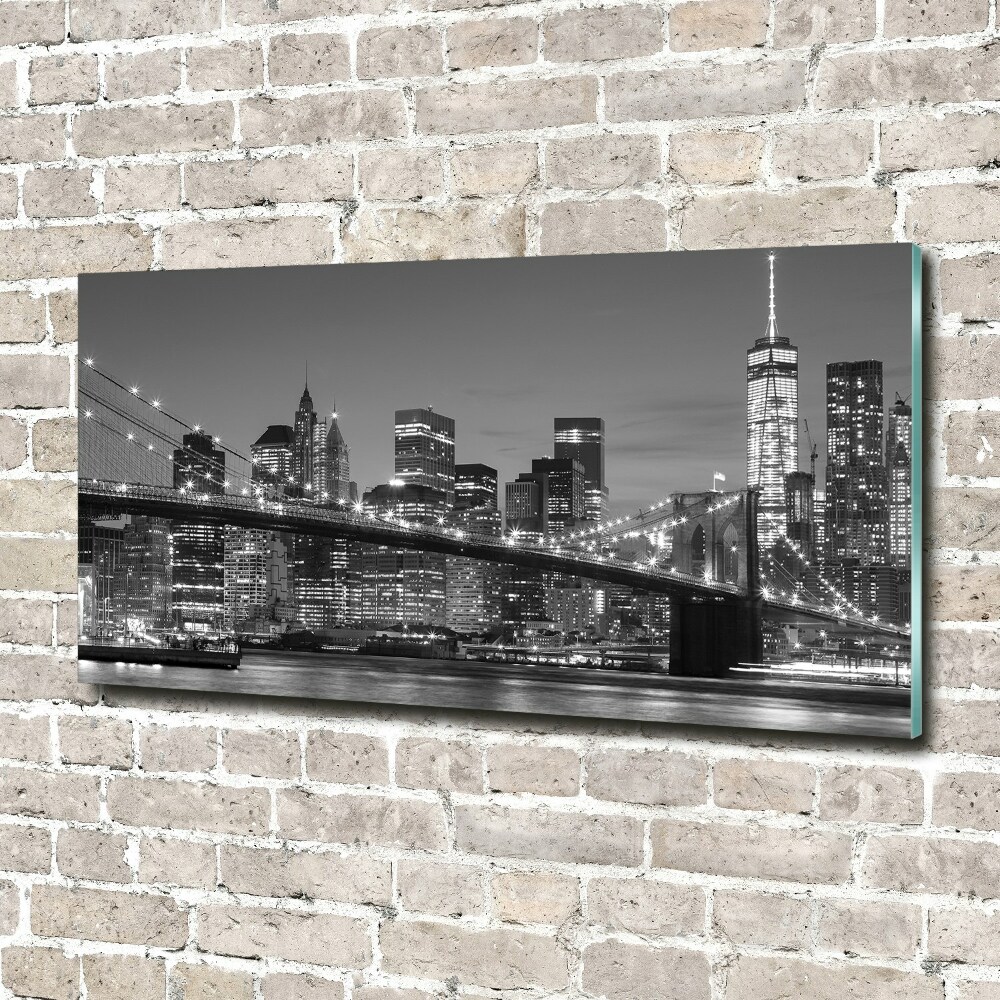 Print on acrylic Manhattan at night