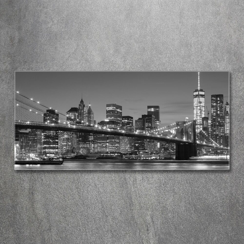 Print on acrylic Manhattan at night