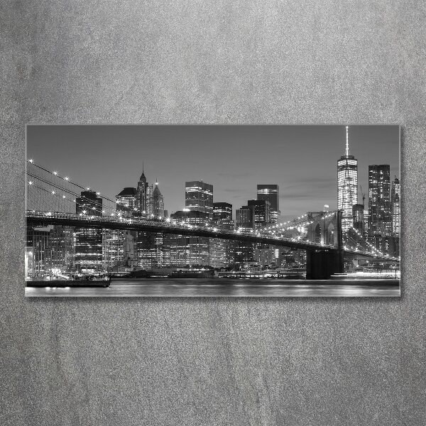 Print on acrylic Manhattan at night