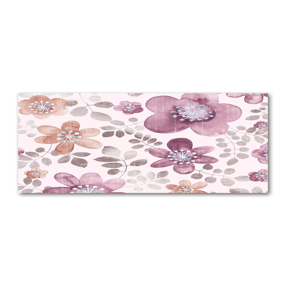 Acrylic print Floral pattern