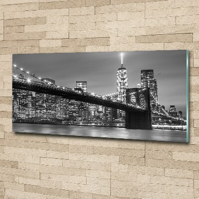 Acrylic wall art New York at night