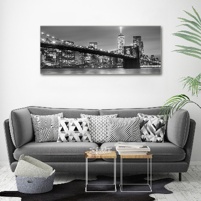 Acrylic wall art New York at night