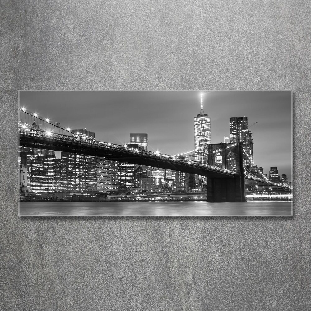 Acrylic wall art New York at night