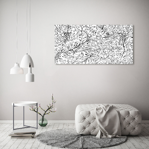 Acrylic wall art Loved branches