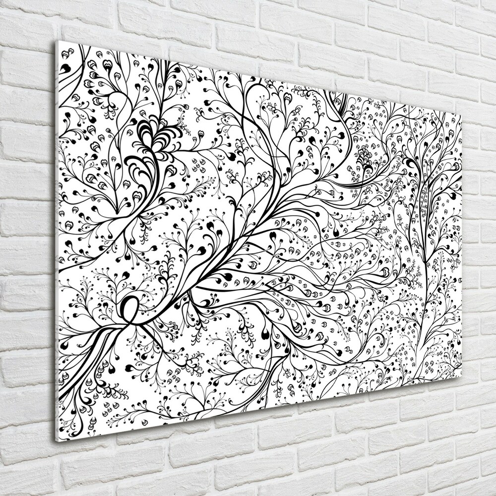 Acrylic wall art Loved branches