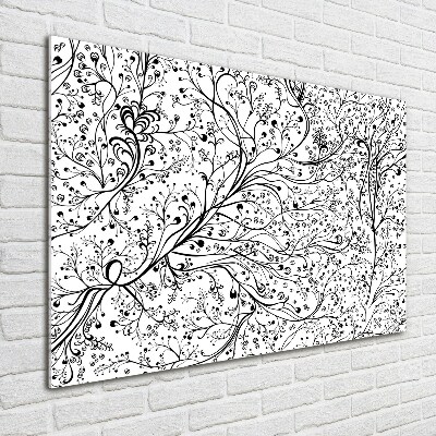 Acrylic wall art Loved branches