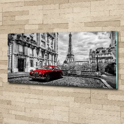 Print on acrylic Red limousine