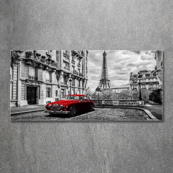 Print on acrylic Red limousine