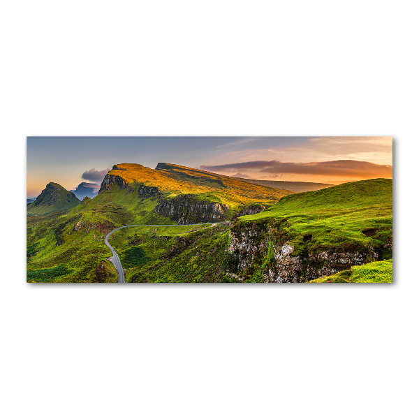 Acrylic wall art Scotland Hills