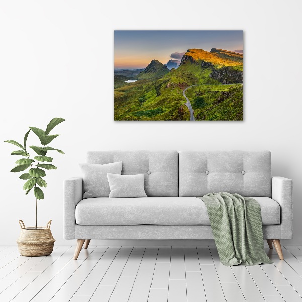 Acrylic wall art Scotland Hills