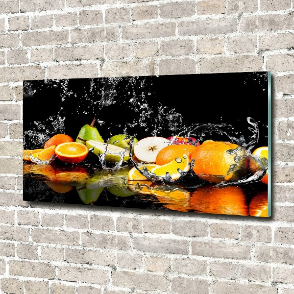 Wall art acrylic Fruit and water