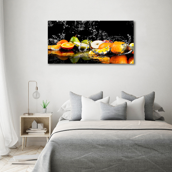 Wall art acrylic Fruit and water