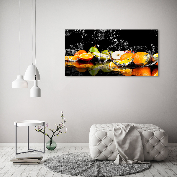 Wall art acrylic Fruit and water