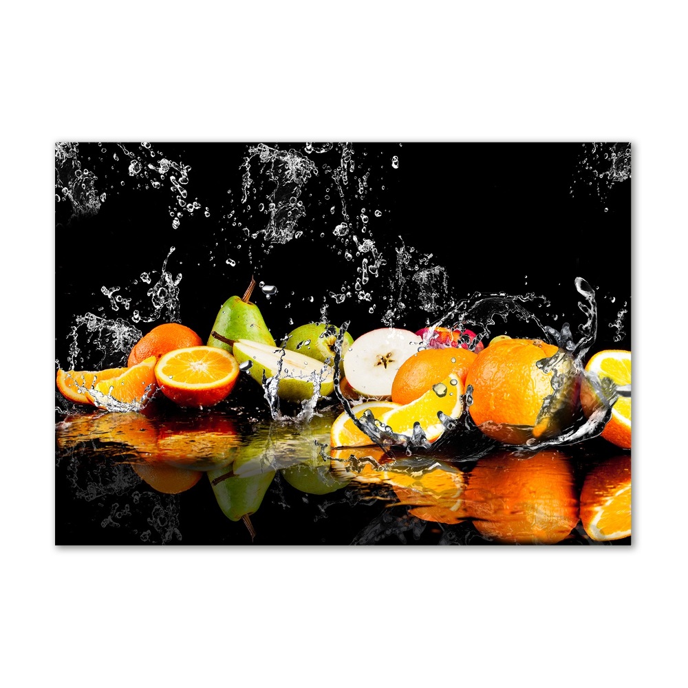 Wall art acrylic Fruit and water