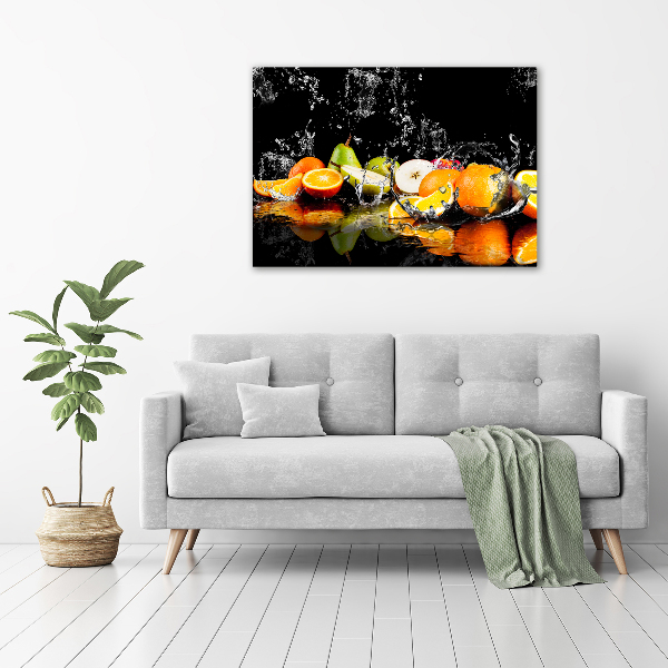 Wall art acrylic Fruit and water