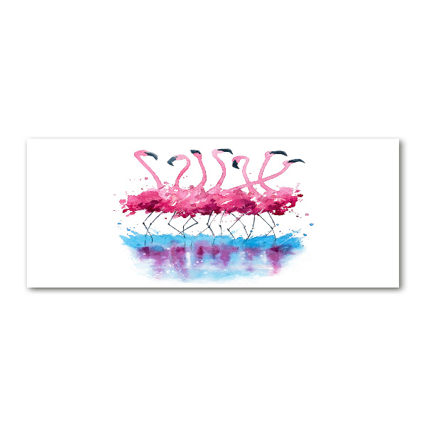 Wall art acrylic Flamingos