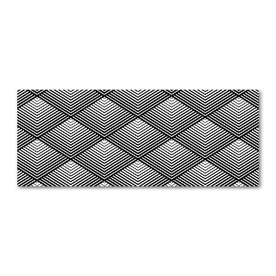 Acrylic wall art Geometric background