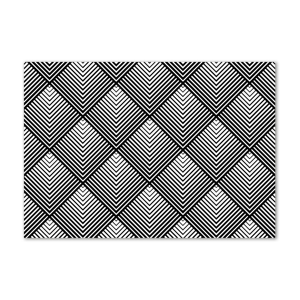 Acrylic wall art Geometric background