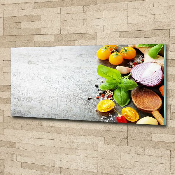 Wall art acrylic Vegetables