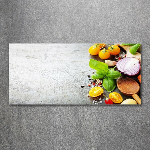 Wall art acrylic Vegetables