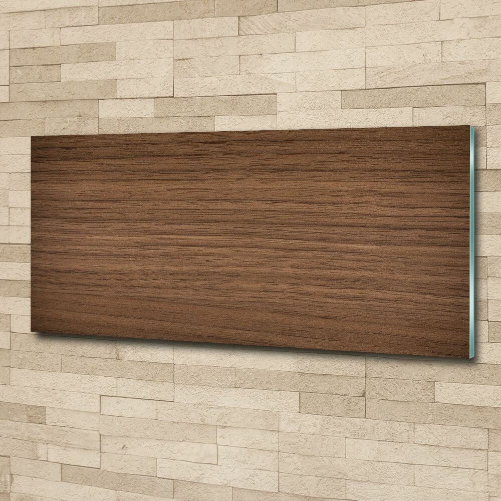 Wall art acrylic Wooden background